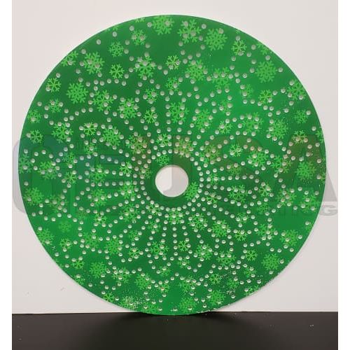 IMPRESSION Rosa Wreath - Green Snowflake / 46 Inch / No - 