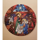 IMPRESSION Rosa Grande - Stained Glass Nativity / Wiring