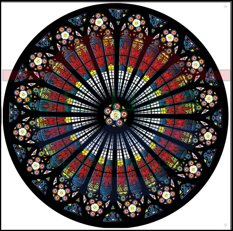 IMPRESSION Rosa Grande - Stained Glass 2 / Wiring Diagram