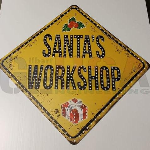 IMPRESSION Santa’s Workshop Sign - Wiring Diagram - Pixel