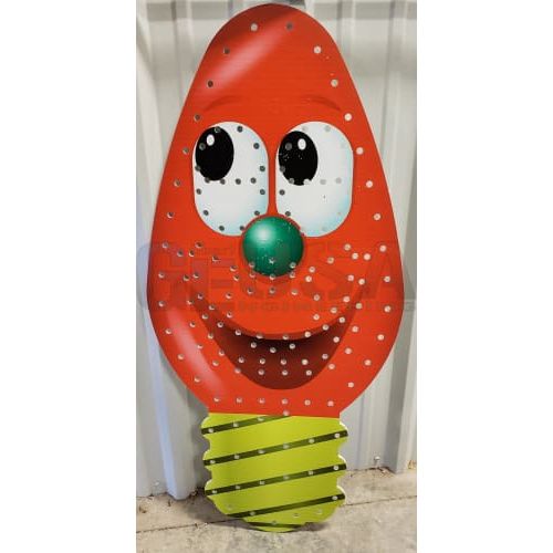 Impression Singing Bulbs Red (Eyes Up) / Upright Pixel Props