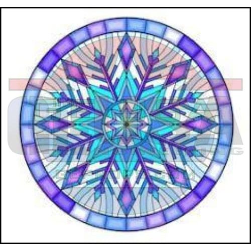 Impression Spin Reel Max Stained Glass Snowflake 3 Pixel Props
