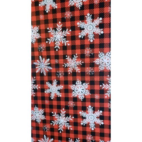 IMPRESSION Spinners - Large 47 / Plaid White Snowflake - 