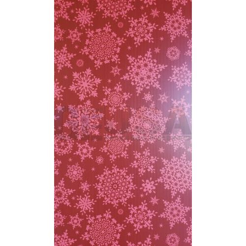 IMPRESSION Square Peg - Red Snowflake - Pixel Props
