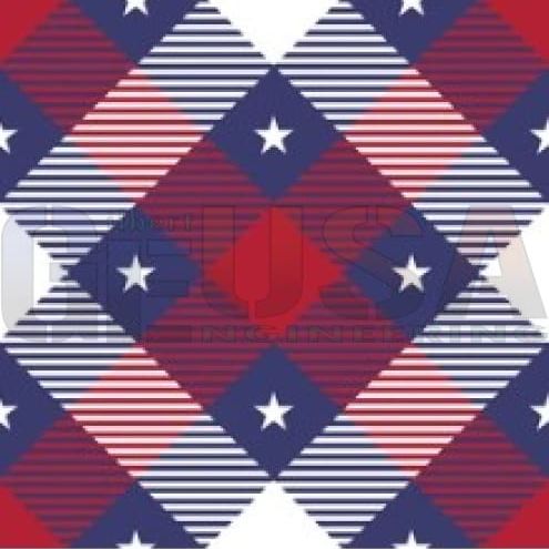 IMPRESSION Star 24 - 200 Node / Red White n Blue Plaid