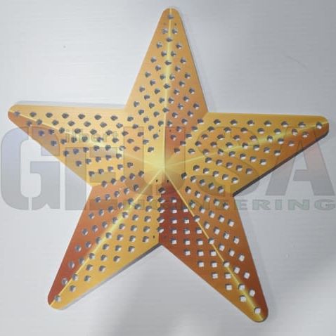 IMPRESSION Star 24 - 250 Node / Gold - Pixel Props