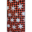 IMPRESSION Column Matrix 399 - Plaid White Snowflakes / PP