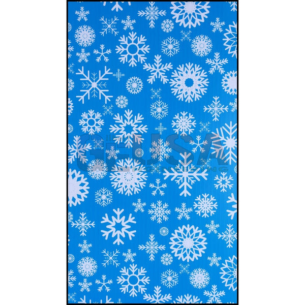 IMPRESSION Column Matrix 399 - Blue White Snowflakes / PP