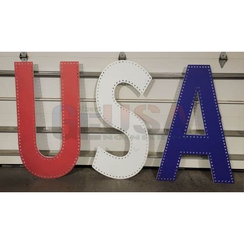 IMPRESSION - USA - Small / Red - White - Blue - Pixel Props