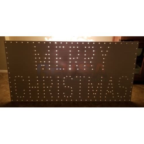 Merry Christmas Boxed Sign - Gilbert Engineering USA