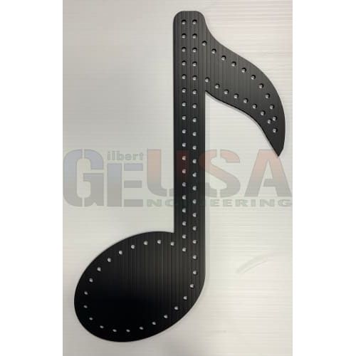 Musical Notes - Black / Eighth Note / Pixels - Pixel Props