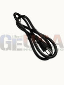 Black two-prong ac power cord coiled neatly made with premium materials and expert craftsmanship new design
