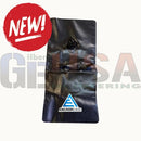 Black pvc waterproof anchor bag with blue anchorease logo durable water weight for securing displays portable and collapsible