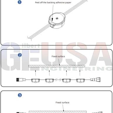 Permanent Holiday Lighting 36v - 100 Foot (72 Lights)