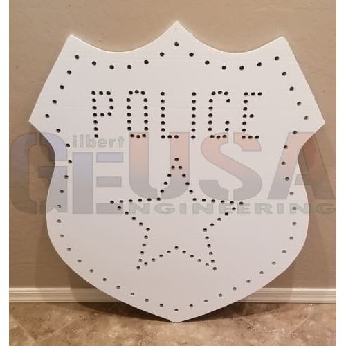 Police Shield - Gilbert Engineering USA