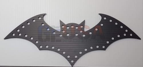 Exciting Bat: 50 Node Laser Cut RGB Pixels by Gilbert Engineering USA