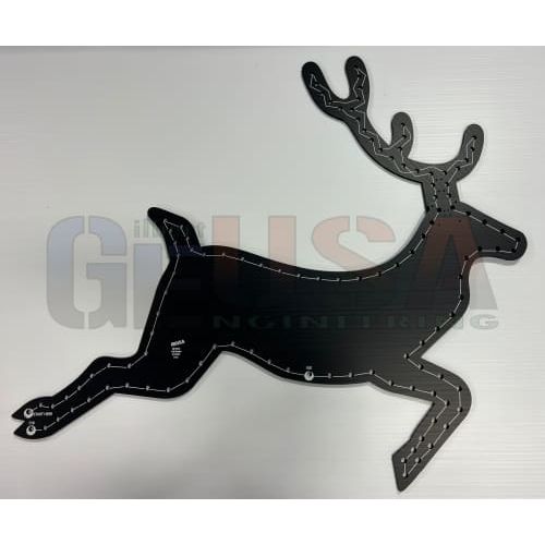 Reindeer & Rudolf - Reindeer - Left / Black / Wiring Diagram
