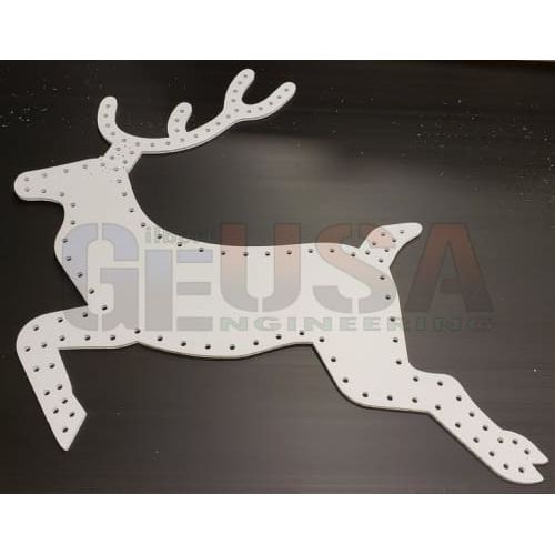 Reindeer & Rudolf - Reindeer / White - Pixel Props