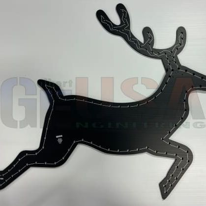 Reindeer & Rudolf - Rudolph - Left / Black / Wiring Diagram