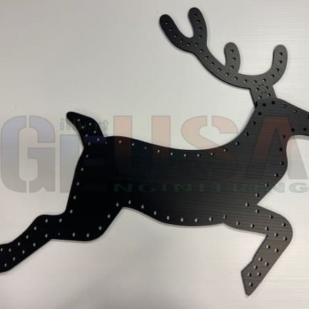 Reindeer & Rudolph - Reindeer - Right / Black / Wiring