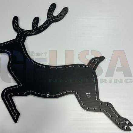 Reindeer & Rudolf - Reindeer - Right / Black / Wiring