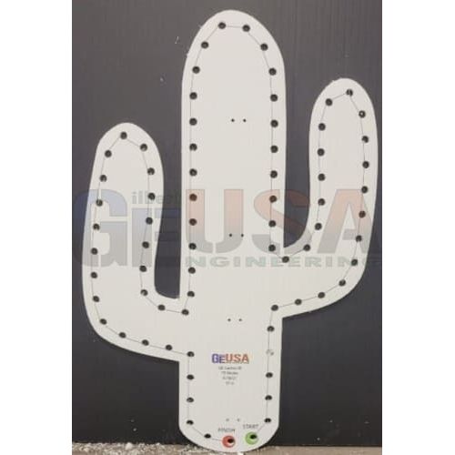 Saguaro Cactus - Small / White / Yes - Pixel Props