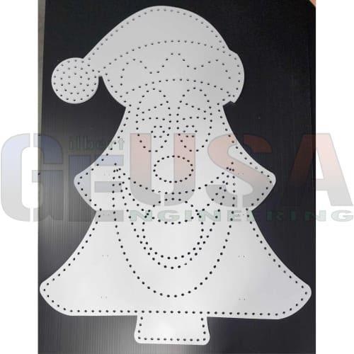 Singing Tree Santa Hat - White / Wiring Diagram - Pixel