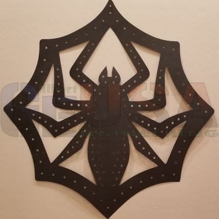 Spider Web - Large HDPE / Black - Pixel Props